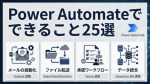 Power Automateの使い方と活用事例25選｜できること・業務別自動化フロー・始め方【2026年版】