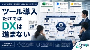 ツール導入でもDXが進まない会社の共通点｜業務システム化すべき10の判断基準【2026年版】